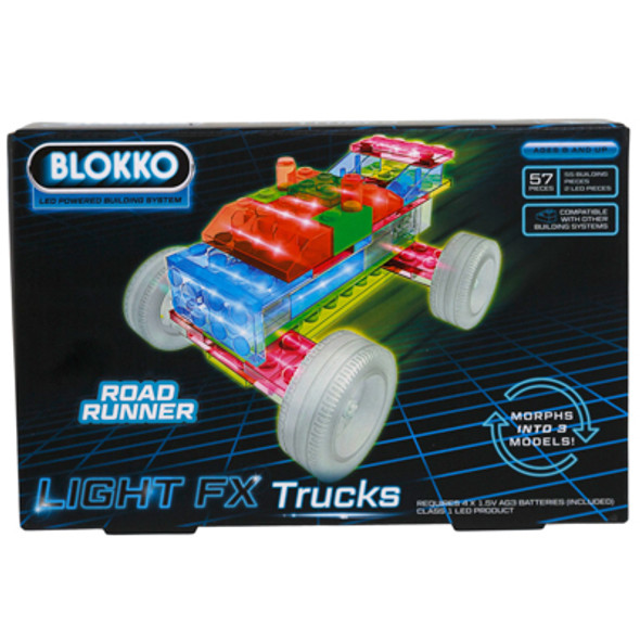 TOY TRUCK FX LIGHTUP 3IN1 MODELS/2LED BLOCKS BLOKKO BOXED *15.00* TOY TRUCK FX LIGHTUP 3IN1 MODELS/2LED BLOCKS BLOKKO BOXED *15.00*