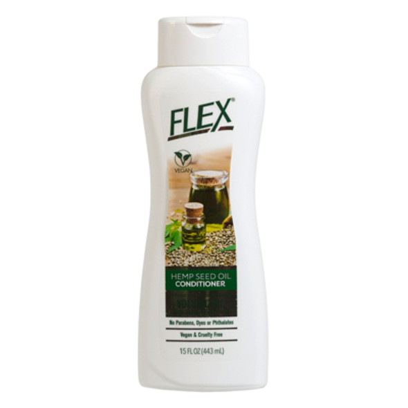CONDITIONER 15OZ FLEX HEMP SEED OIL VOLUMIZING CONDITIONER 15OZ FLEX HEMP SEED OIL VOLUMIZING