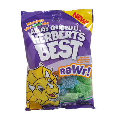 HERBERTS BEST RAWR! 3.5 OZ PEG BAG
