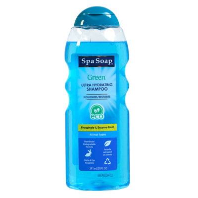SHAMPOO 20OZ ULTRA HYDRATING ECO FRIENDLY SPASOAP