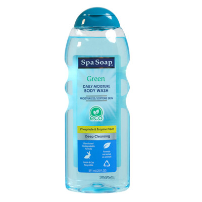 BODY WASH 20OZ MOISTURE ECO FRIENDLY SPASOAP