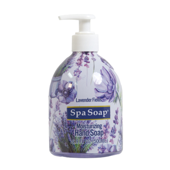 SOAP LIQUID 16.9OZ LAVENDER FIELDS SPASOAP PUMP
