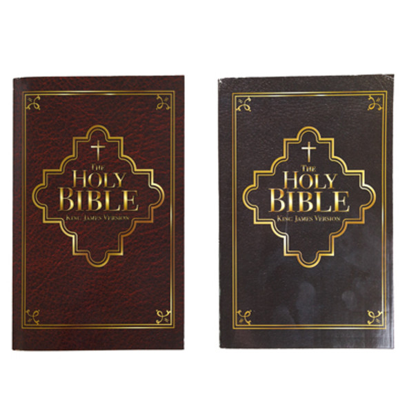 HOLY BIBLE KING JAMES VERSION 384 RANDOM OR SOLID TO THE CASE