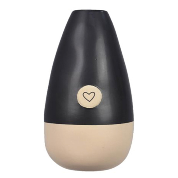 VASE 4.02X4.02X8.07 INSPIRATIONAL CERAMIC