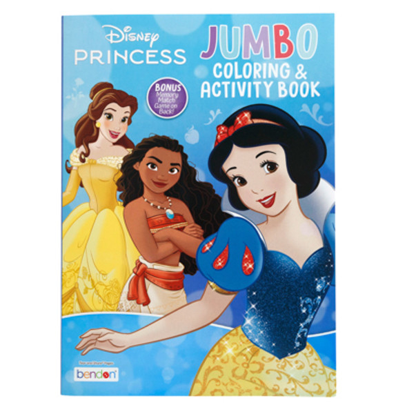 COLORING BOOK DISNEY PRINCESS IN 24 PC DISPLAY BOX