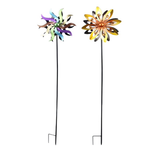 GARDEN STAKE 2AST 11.5X6X53 YARD ART METAL