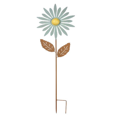 GARDEN STAKE 11.5X39.25 FLOWER METAL