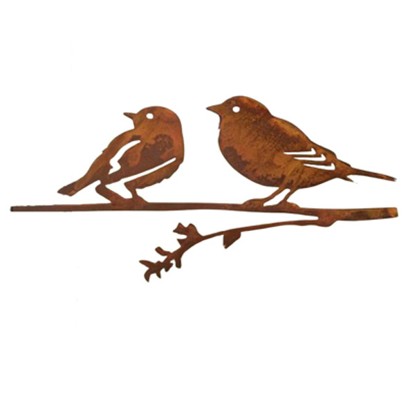 TREE STAKE 12X6.75 BIRD METAL