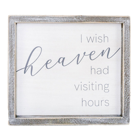 WALL ART 9X8X1.5 VISITING WHITE/GRAY WOOD (10.00) WALL ART 9X8X1.5 VISITING WHITE/GRAY WOOD (10.00)