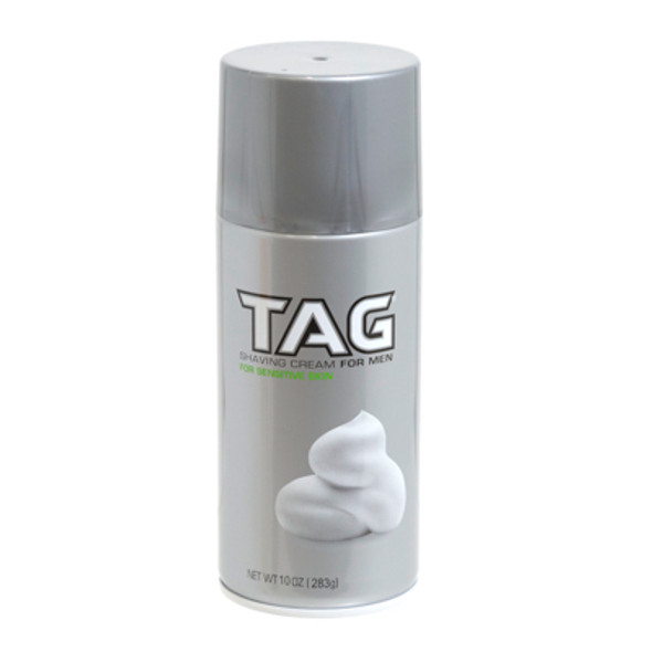 SHAVE CREAM 10OZ SENSITIVE TAG