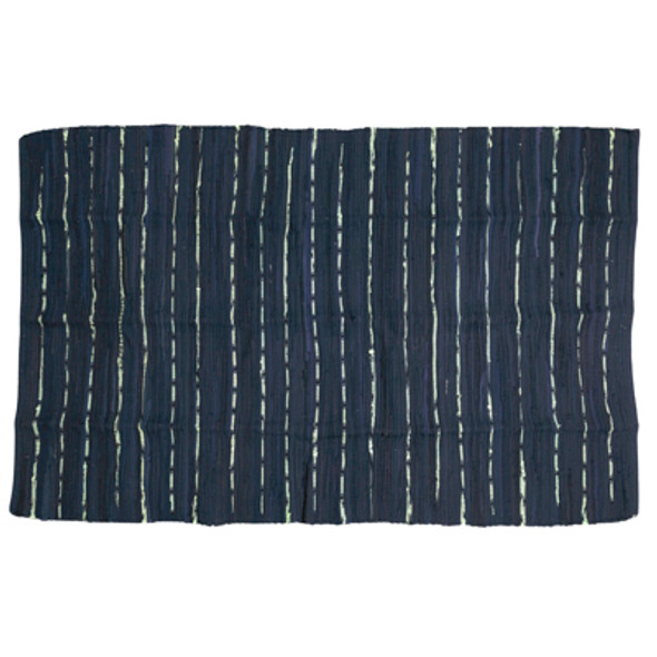 RUG 4X6 CHINDI NAUTICAL HANDWOVEN MULTI BLUE COTTON RUG 4X6 CHINDI NAUTICAL HANDWOVEN MULTI BLUE COTTON