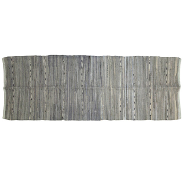 RUG 2.3X6 CHINDI HANDWOVEN MULTICOLOR GRAY RECYCLED COTTON