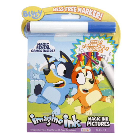 IMAGINE INK BLUEY MAGIC INK PICTURES