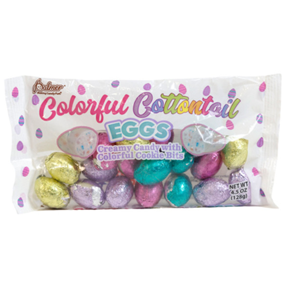 PALMER COTTONTAIL EGGS 4.5 PZ BAG COUNTER DISPLAY PALMER COTTONTAIL EGGS 4.5 PZ BAG COUNTER DISPLAY