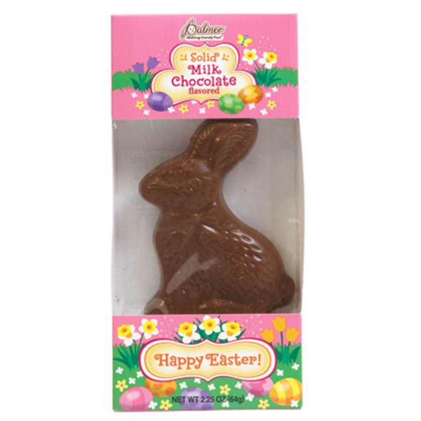 PALMER SITTING RABBIT MILK CHOCOLATE FLAVOR 2.25 OZ COUNTER DISPLAY PALMER SITTING RABBIT MILK CHOCOLATE FLAVOR 2.25 OZ COUNTER DISPLAY