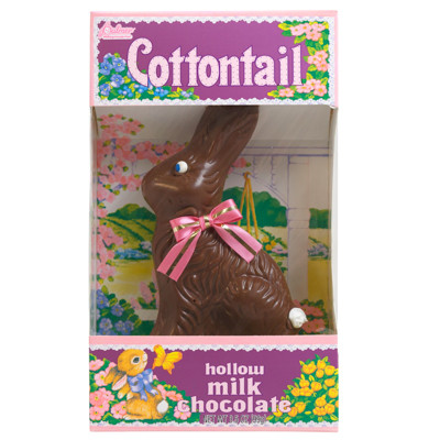PALMER COTTON TAIL MILK CHOCOLATE FLAVORED 3.5 OZ COUNTER DISPLAY