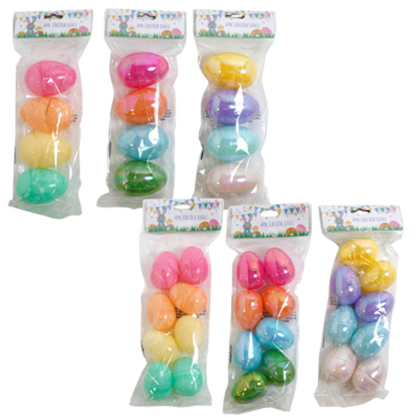 EASTER EGGS 4PK LG/8PK MED PEARLIZED/MARBALIZED 6AST/EASTER INSERT EASTER EGGS 4PK LG/8PK MED PEARLIZED/MARBALIZED 6AST/EASTER INSERT