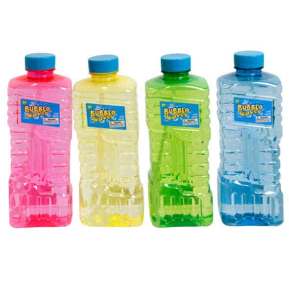 BUBBLES 32OZ BOTTLE W/WAND 4AST COLORS UPC LABEL BUBBLES 32OZ BOTTLE W/WAND 4AST COLORS UPC LABEL