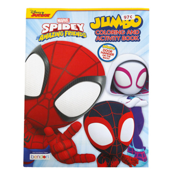 COLORING BOOK SPIDEY & FRIENDS IN 24PC DISPLAY BOX PP$1.99