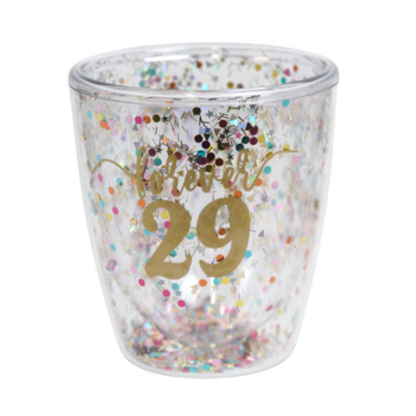 WINE GOBLET 12OZ FOREVER 29 ACRYLIC WINE GOBLET 12OZ FOREVER 29 ACRYLIC