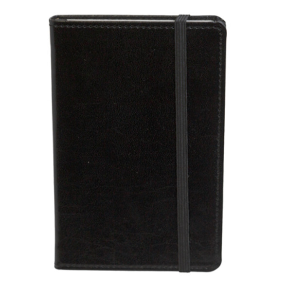 JOURNAL 3.5X5.5 192 RULED PAGES LEATHER BOUND BLACK JOURNAL 3.5X5.5 192 RULED PAGES LEATHER BOUND BLACK
