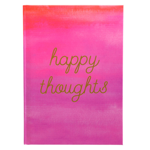 JOURNAL 6X8.5 160PAGES HAPPY THOUGHTS MED BOUND JOURNAL 6X8.5 160PAGES HAPPY THOUGHTS MED BOUND