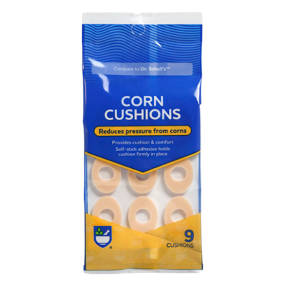 CORN CUSHIONS 9CT RITE AID PEGGABLE CORN CUSHIONS 9CT RITE AID PEGGABLE