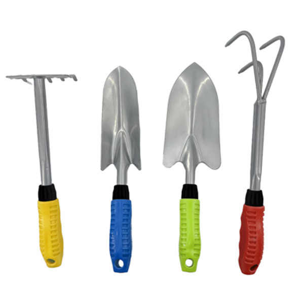 GARDEN HAND TOOLS METAL W/COMFORT HANDLE CLAW/RAKE/SPADE/SHOVEL GARDEN/HT GARDEN HAND TOOLS METAL W/COMFORT HANDLE CLAW/RAKE/SPADE/SHOVEL GARDEN/HT