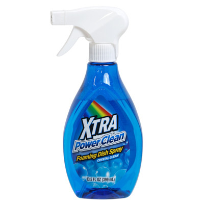 DISH DETERGENT 13.5OZ POWER CLEAN CRYSTAL CLEAN SPRAY XTRA