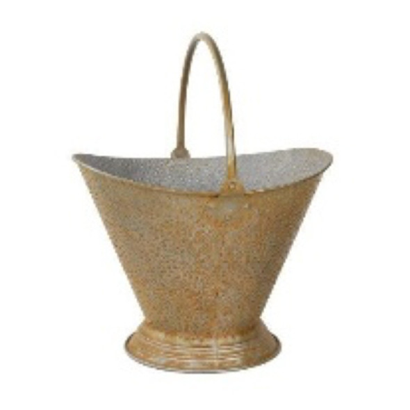 COAL BUCKET 16X13 DECORATIVE METAL
