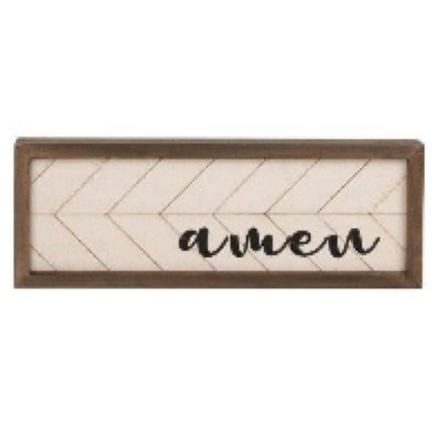 WALL SIGN 15.75X6 AMEN