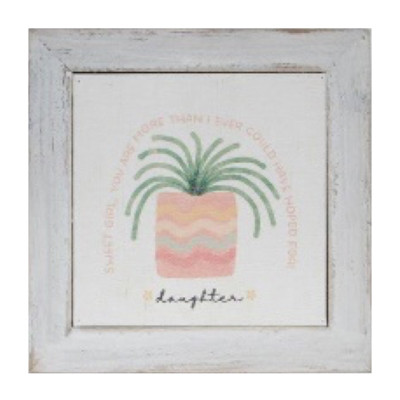 BOX SIGN 6X6 DAUGHTER
