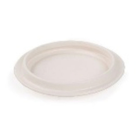 CANDLE DISH 6.25X6.25 WHITE