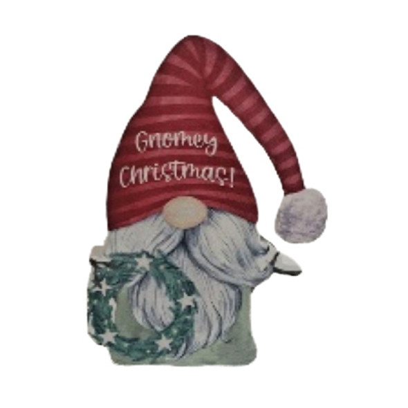 FIGURINE 4.25X6 GNOMEY CHRISTMAS DIE CUT