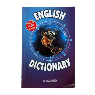 ENGLISH DICTIONARY ABRIDGED EDITION 192 PG