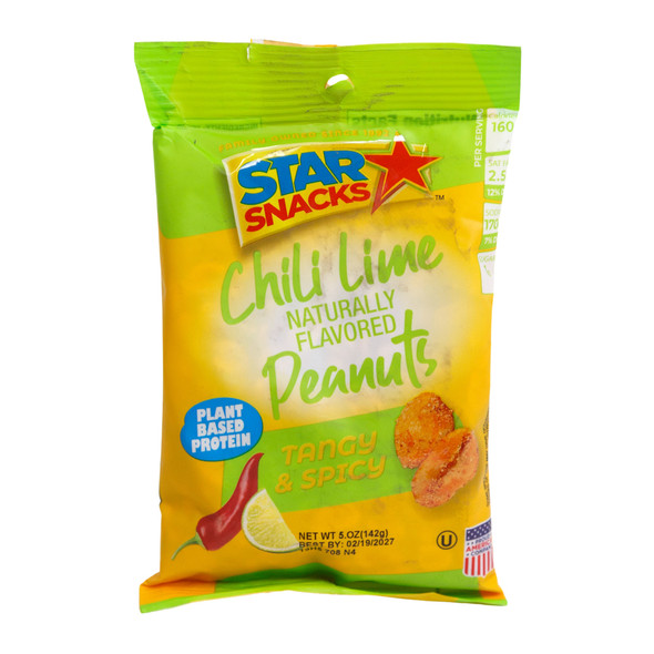 NUTS CHILI LIME PEANUTS 5OZ