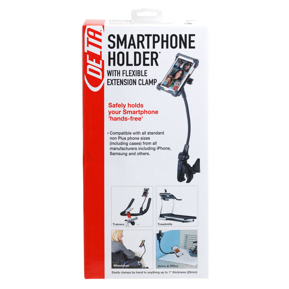 DELTA SMARTPHONE HOLDER WITH FLEXIBLE EXTENSION CLAMP STANDARD REF #HK6002