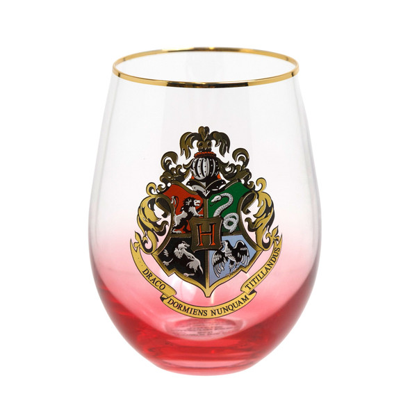 STEMLESS GLASS 4.75IN 20OZ  HOGWARTS CREST