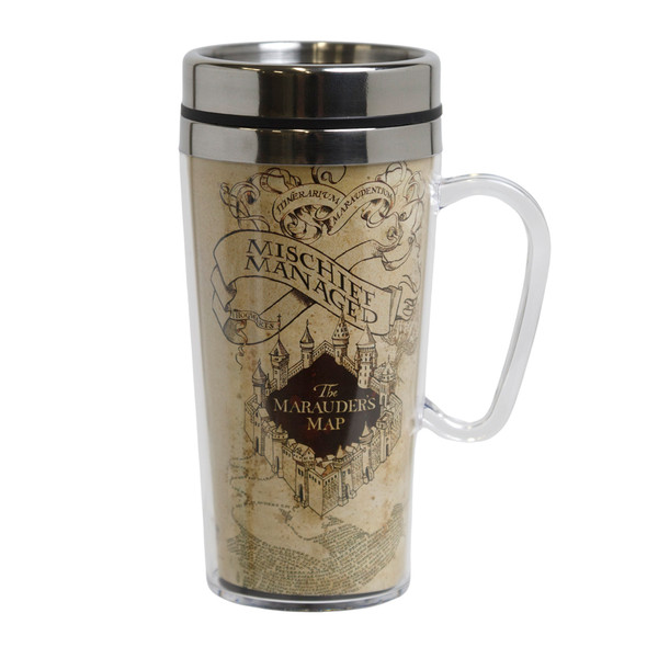 TRAVEL MUG 14OZ INSULATED MARAUDER MAP ACRYLIC
