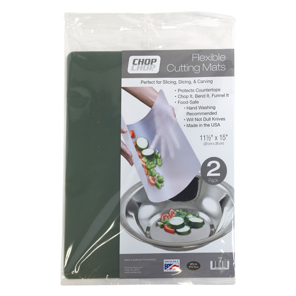 CUTTING MATS 2PK GRAY 11.5X15 FLEXIBLE