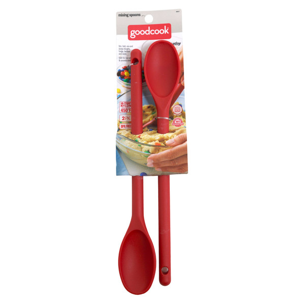 MIXING SPOON 2PC SET HI TEMP EVERDAY GOODCOOK
