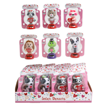 SOLAR DANCERS VALENTINE 6AST EA CLAM PACK/12PC PDQ