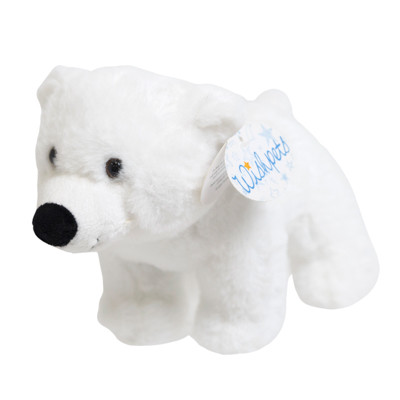 PLUSH 10IN STANDING POLAR BEAR (6.50)
