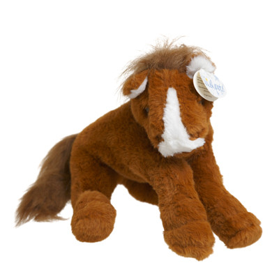 PLUSH 13IN LAYING HORSE BAY (10.00)