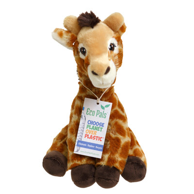 PLUSH 13IN ECO PALS GIRAFFE (10.00)