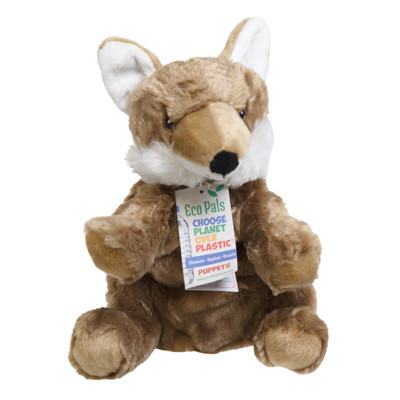 PLUSH PUPPET 10IN COYOTE (10.00)