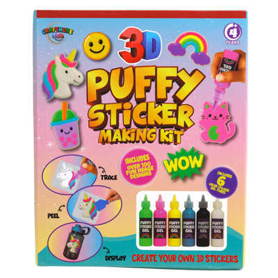 3D PUFFY STICKER MAKING KIT