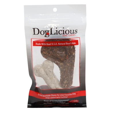 DOG TREAT MUNCHIE 2CT CHOP & BONE PDQ DISPLAY