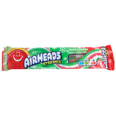 AIRHEADS XTREMES MERRY BERRY 2 OZ - COUNTER DISPLAY