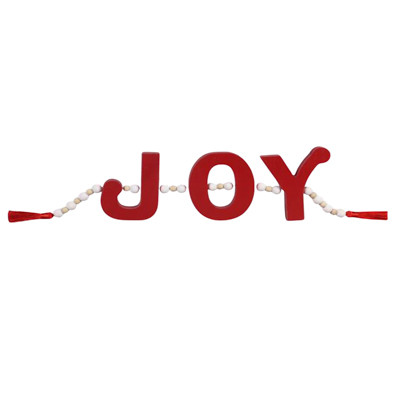 TABLETOP DECOR JOY LETTER CUTOUT WHIMSICAL WONDERLAND WOOD 21X0.75X4.25